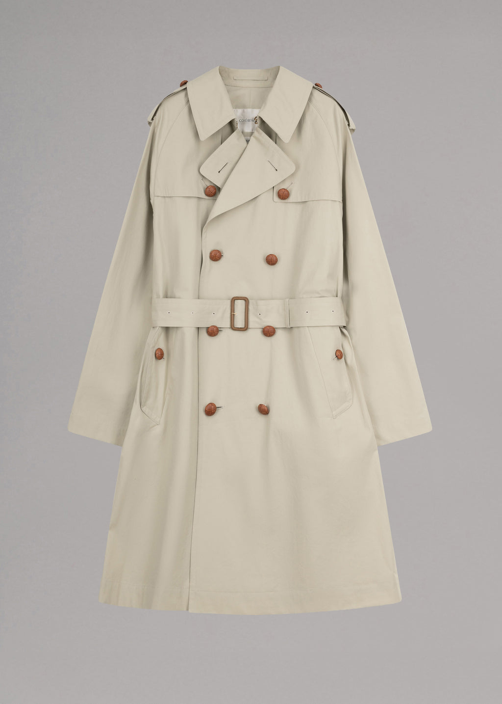 Mens Coats Coherence Trench Coat 'Jensen' Trench Coat