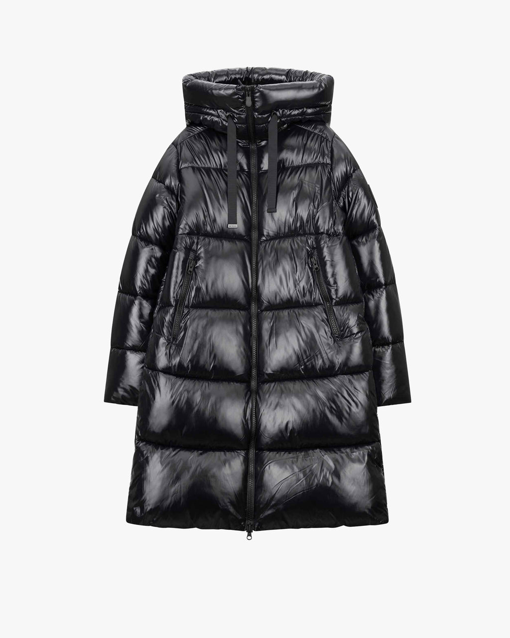 'Isabel' down-free black quilted coat by Save The Duck – Dantendorfer