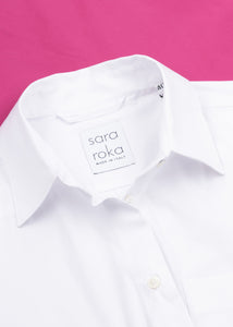 nordstrom rack white dress shirt Women's White Button-Up Shirts