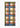 Checked wool scarf