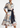 'Nidina' Midi Dress With Tie Belt