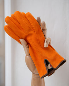 Leather Silk Gloves