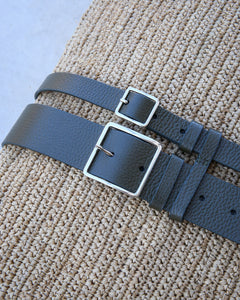 Two in one leather Belt